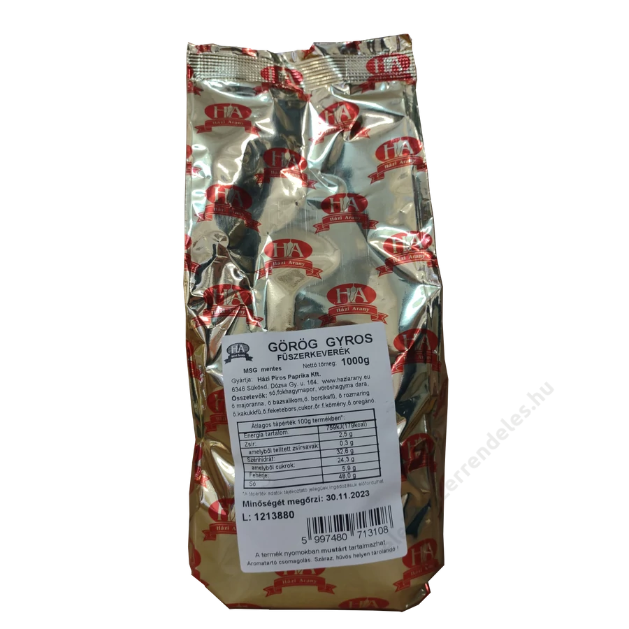 .HA Görög-gyros fűsz.kev.gasztro 1kg