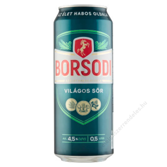 .Borsodi 0.5l 4,5% dobozos DRS
