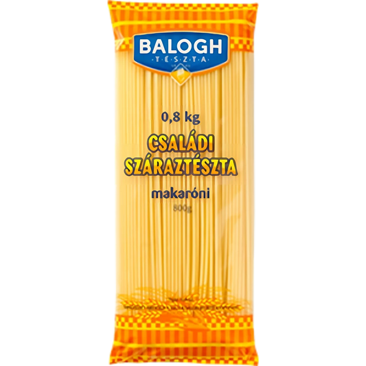 .Családi tészta 0,8kg Makaróni