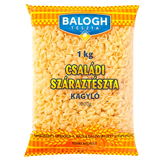 .Családi tészta 1kg Kagyló