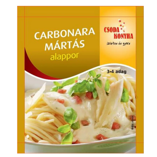 .Csoda Konyha Carbonara mártás 26g