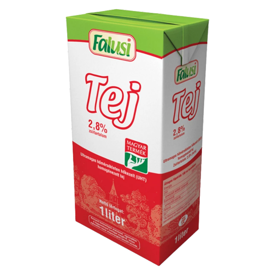 .Falusi tej 1l 2,8% UHT
