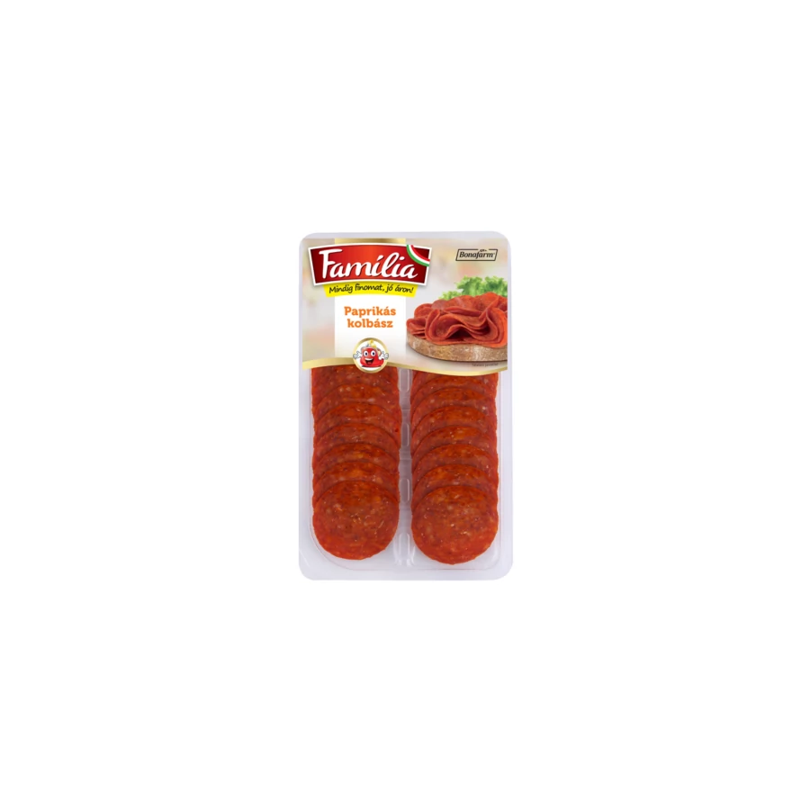 .Família vastag kolbász paprikas 55g