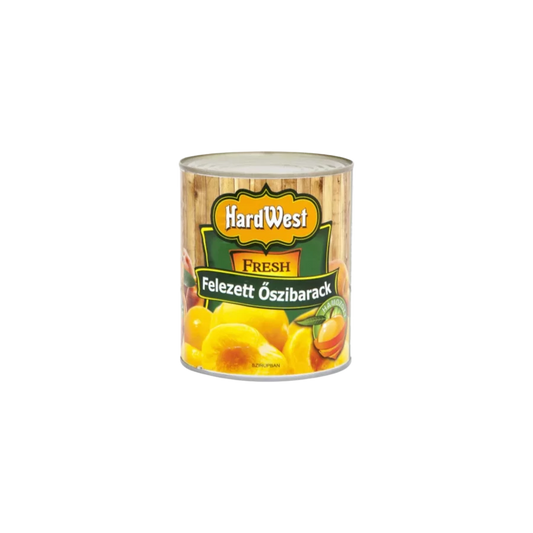 .Hardwest Őszibarack felezett 825g
