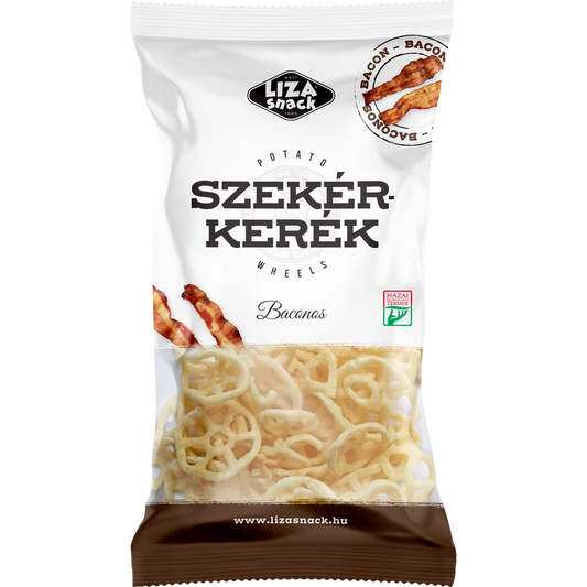 .Liza szekérkerék 45g bacon ízű
