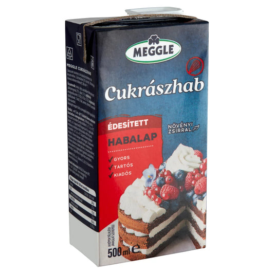 .Meggle Cukrászhab alap 0,5l
