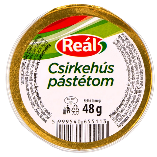 Reál Csirkehús pástétom 48g