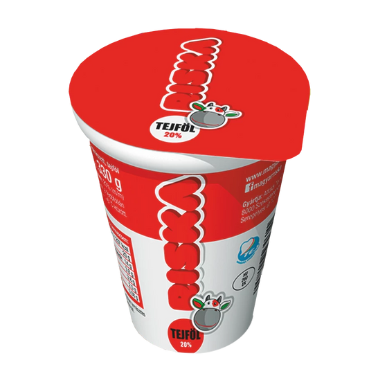 .Riska tejföl 330g 20%