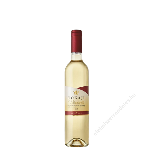 Tokaji Hárslevelű édes 0,5l késői szüret Grand Tokaj