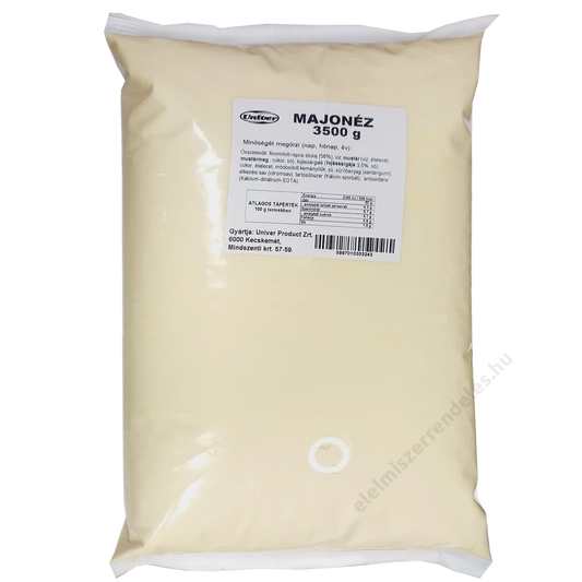.Univer majonéz 3500g zsákos