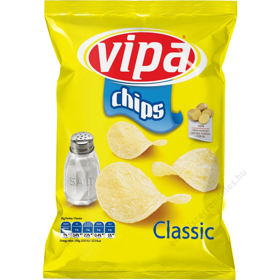.VIPA chips 30g sós
