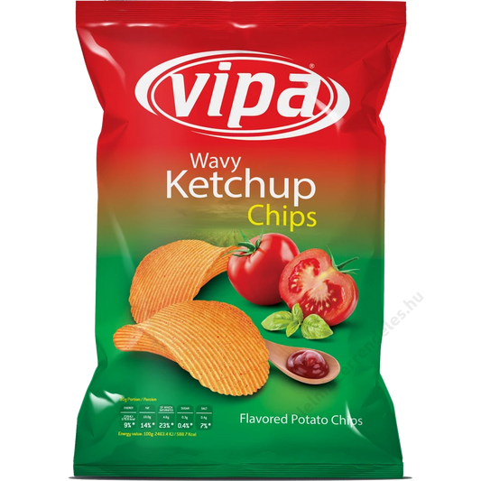 .VIPA chips 30g ketchupos