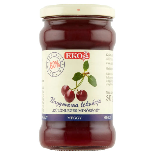 .Eko n.m. lekvár 315g Meggy