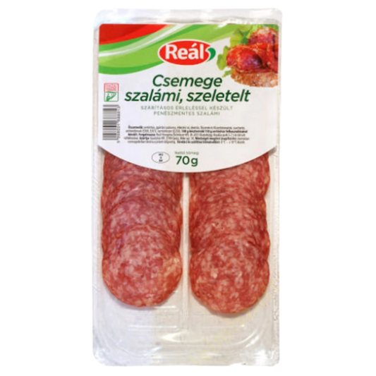.Reál csemege szalámi szeletelt 70g