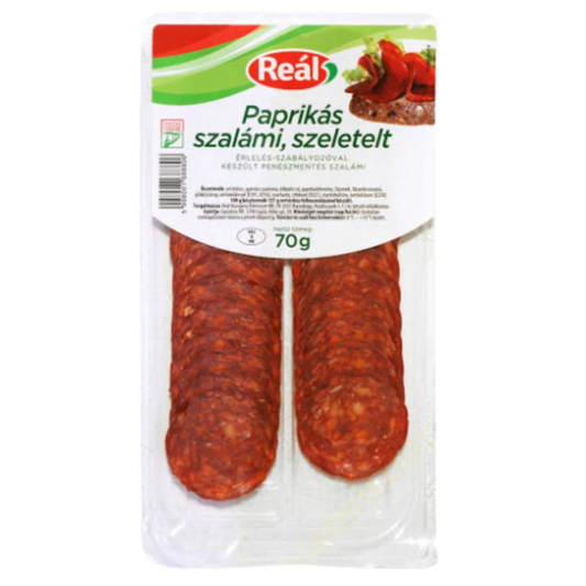 .Reál paprikás szalámi szeletelt 70g