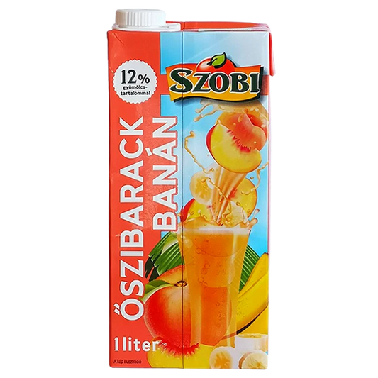 .Szobi 1l Banán-őszibarack 12%