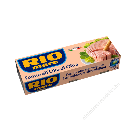 RioMare Tonhal 3x80g Olívaolajban