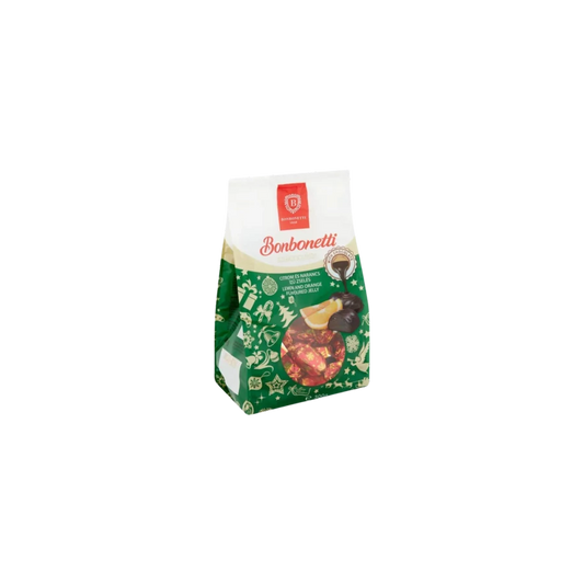 Szaloncukor Bonbonetti 280g narancs-citrom ízű zselé tasakos