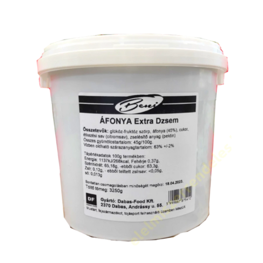 .Beni extradzsem 3,25kg Áfonya vödör