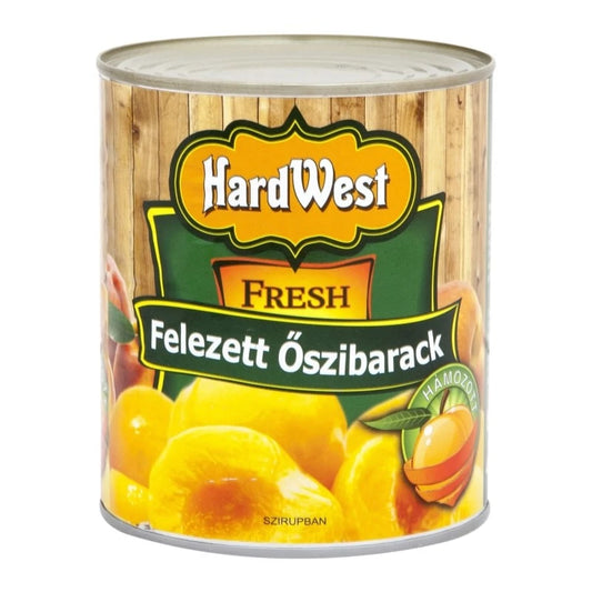 .HardWest Őszibarack 2650g felezett