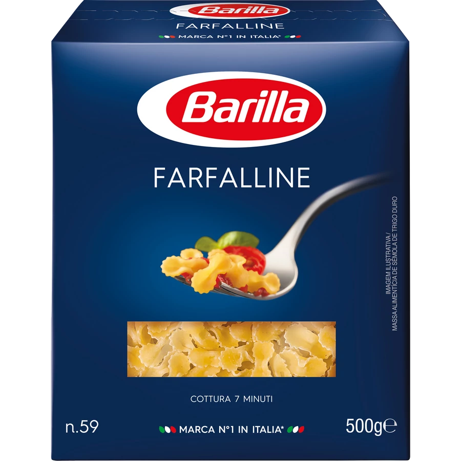 .Barilla tészta Farfalline N59 500g