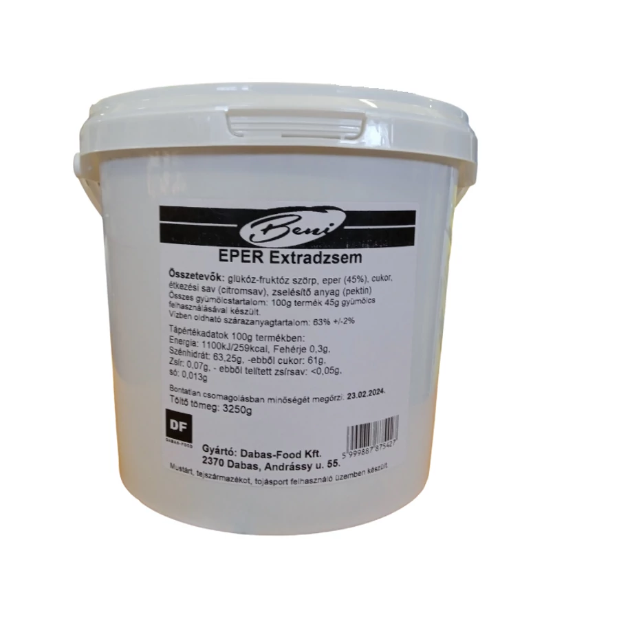 .Beni eper extradzsem 3250g