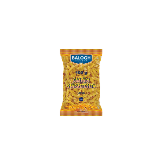 .Családi tészta 400g orsó toj.nélk.