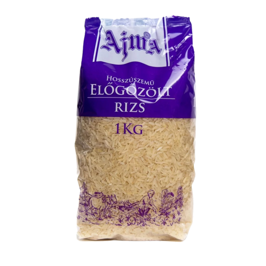 .Ajwa előgőzölt hossz.sz.rizs 1kg