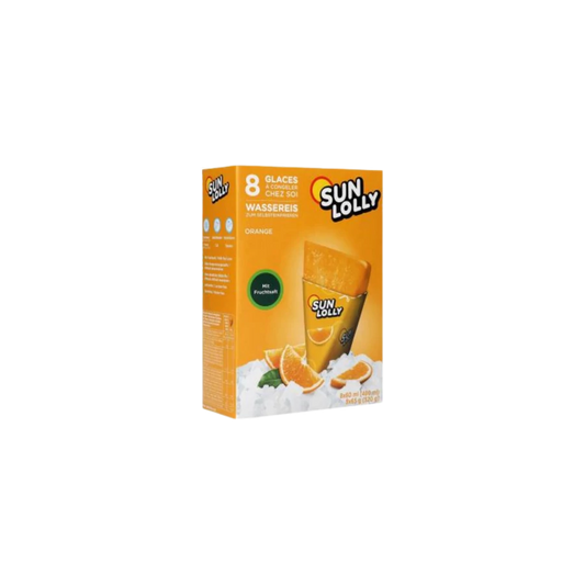 Sun Lolly jégnyalóka narancs ízű 480ml (8 db) polcon tartható