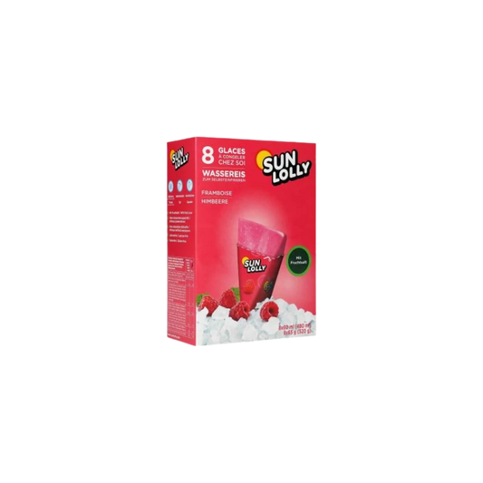 Sun Lolly jégnyalóka málna ízű 480ml (8db) polcon tartható
