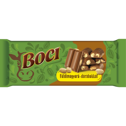 .Boci 90g Földimogyorós tejcsoki