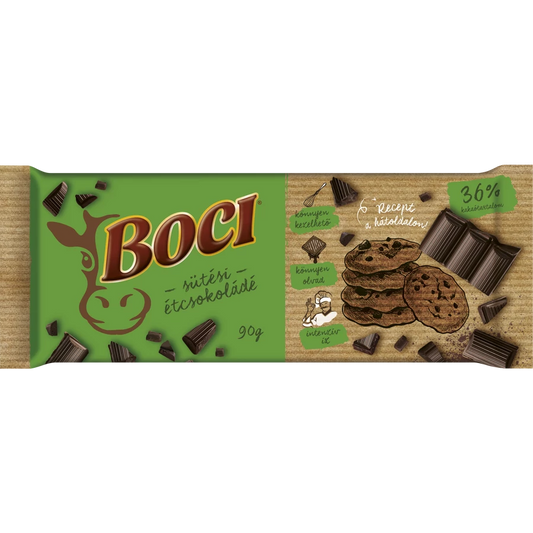 .Boci 90g Sütési étcsokoládé