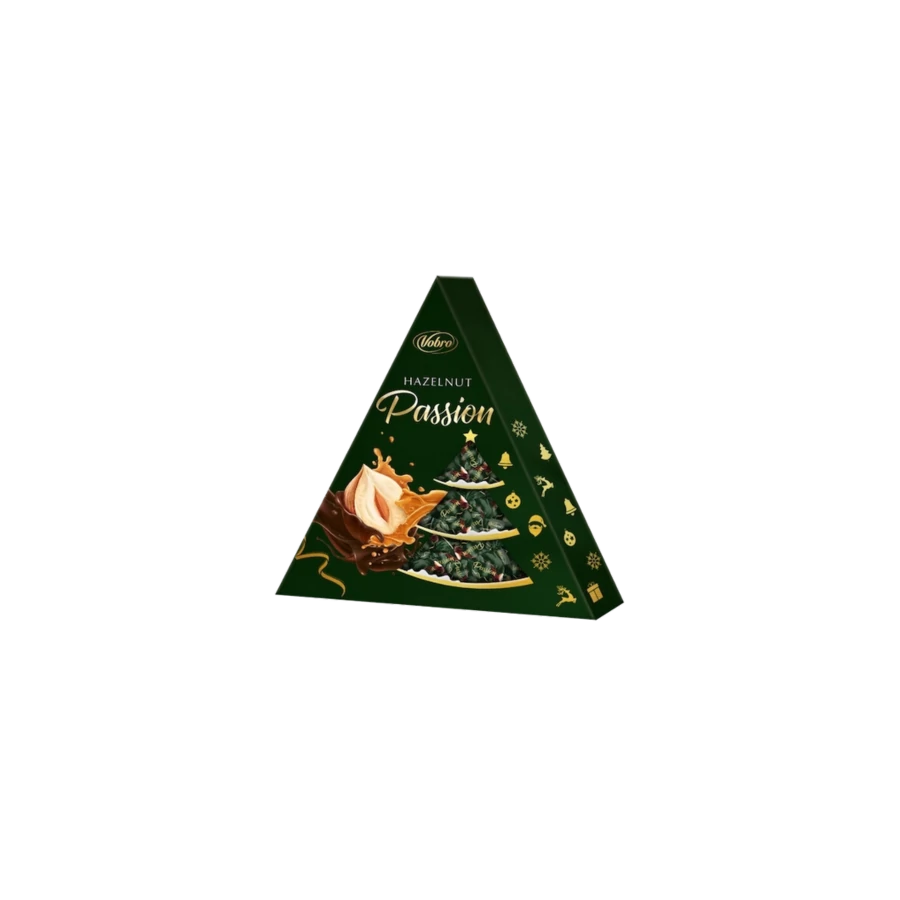 Christmas Tree Karácsonyfa formájú földim.töltött desszert 170g