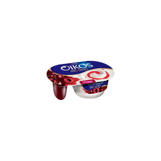 Oikos édeskettes meggyes 118g