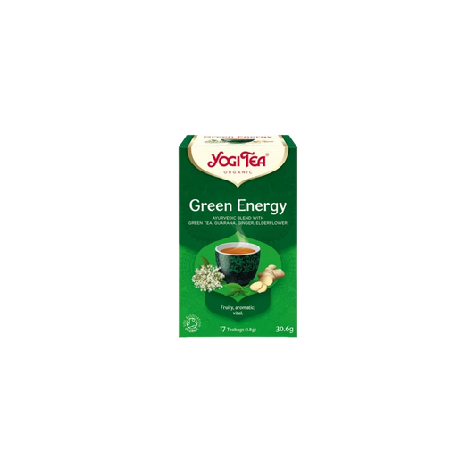 .Yogi Tea(R) Energizáló zöld t.30,6g
